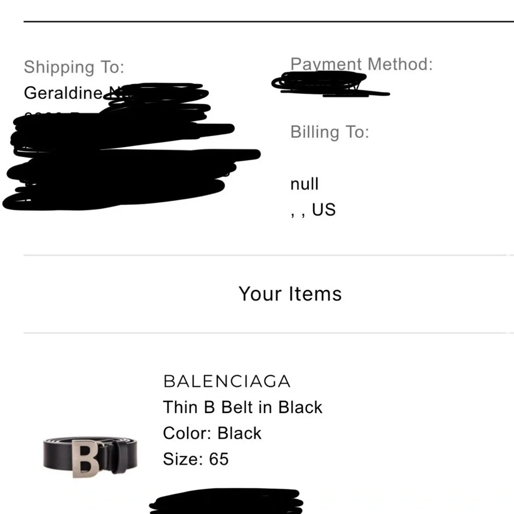 Balenciaga belt - Picture 5 of 5
